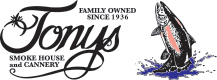 Tony's Smoke House & Cannery logo